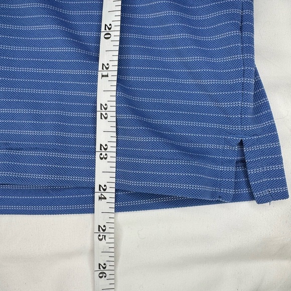 Blue Striped Polo Shirt - Picture 6 of 6